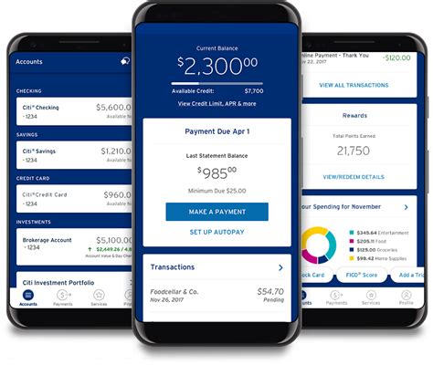 Citi Mobile App .